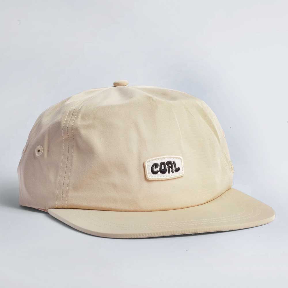 Coal Hardin 5 Panel Hat - Khaki