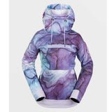 Volcom Women's Riding Hydro Hoodie - Glacier Ink