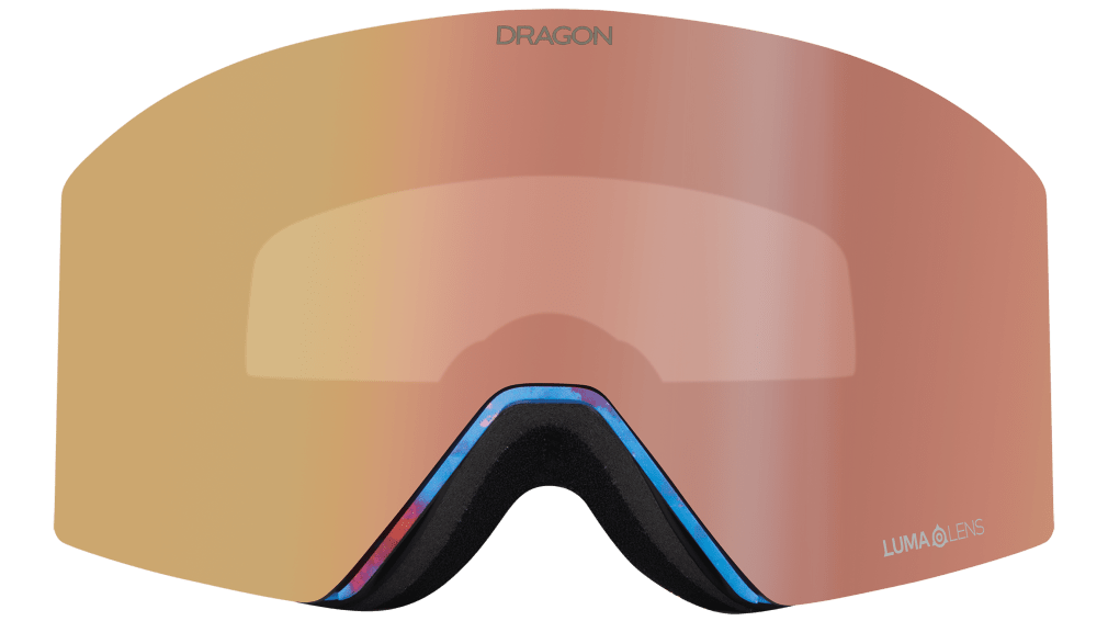 Dragon RVX Mag OTG Snowboard Goggles 2025 - Predator/Lumalens Rose Gold Ion + Bonus Lens Lumalens Midnight