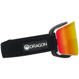 Dragon R1 OTG Snowboard Goggles 2025 - Icon/Lumalens Red Ion + Bonus Lens Lumalens Light Rose