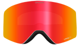 Dragon R1 OTG Snowboard Goggles 2025 - Icon/Lumalens Red Ion + Bonus Lens Lumalens Light Rose