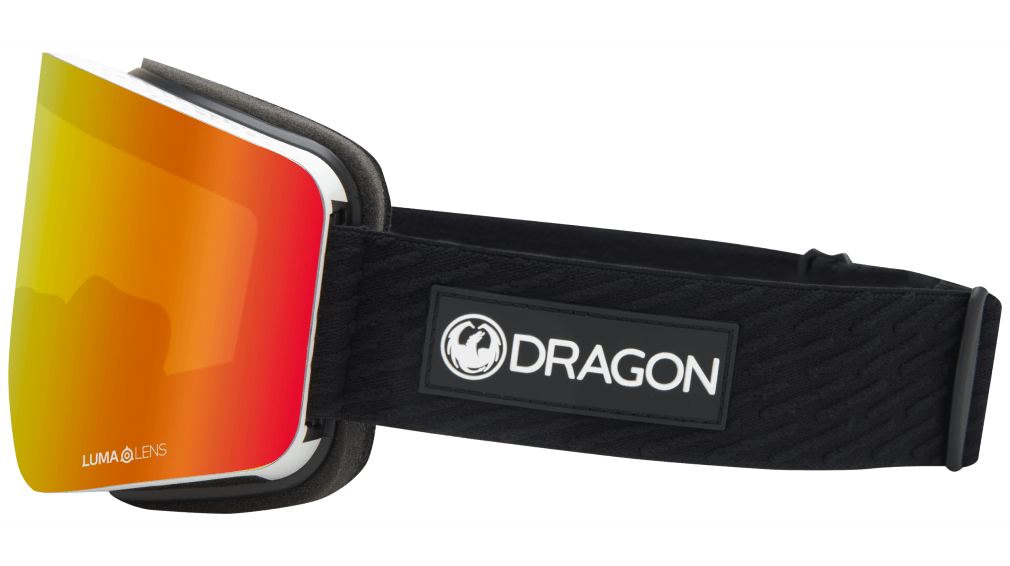 Dragon R1 OTG Snowboard Goggles 2025 - Icon/Lumalens Red Ion + Bonus Lens Lumalens Light Rose