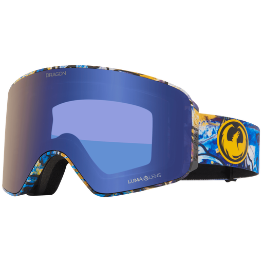 Dragon NFX Mag OTG Snowboard Goggles 2025 - Chris Benchetler Signature/Lumalens Dark Smoke + Bonus Lens Lumalens Flash Blue