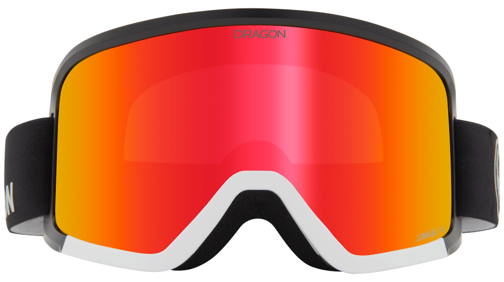 Dragon DX3 Plus OTG Snowboard Goggles 2025 - Nouveau Black/Lumalens Red Ion + Bonus Lens Lumalens Dark Smoke