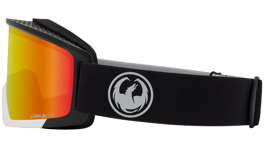 Dragon DX3 Plus OTG Snowboard Goggles 2025 - Nouveau Black/Lumalens Red Ion + Bonus Lens Lumalens Dark Smoke