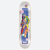 DGK Intergalactic White Brian Reid Skateboard Deck 8.25"