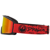 Dragon DX3 OTG Snowboard Goggles - Tag/Lumalens Red Ion