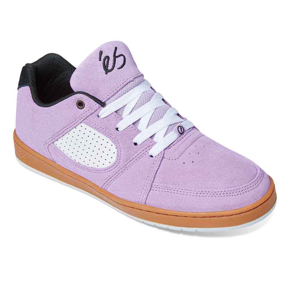 Es Accel Slim Skate Shoes - Lavender