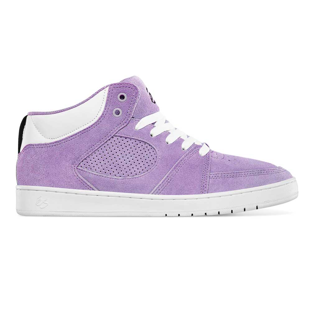 Es Accel Slim Mid Skateboard Shoes - Lavender