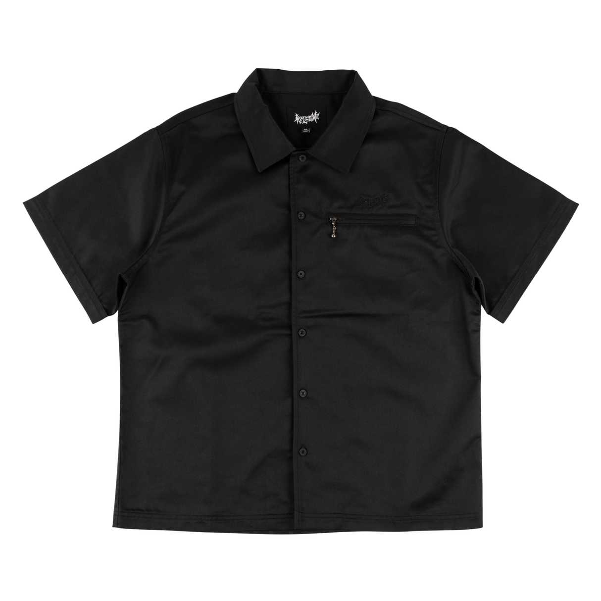 Welcome Mace Embroidered Short Sleeve Work Shirt