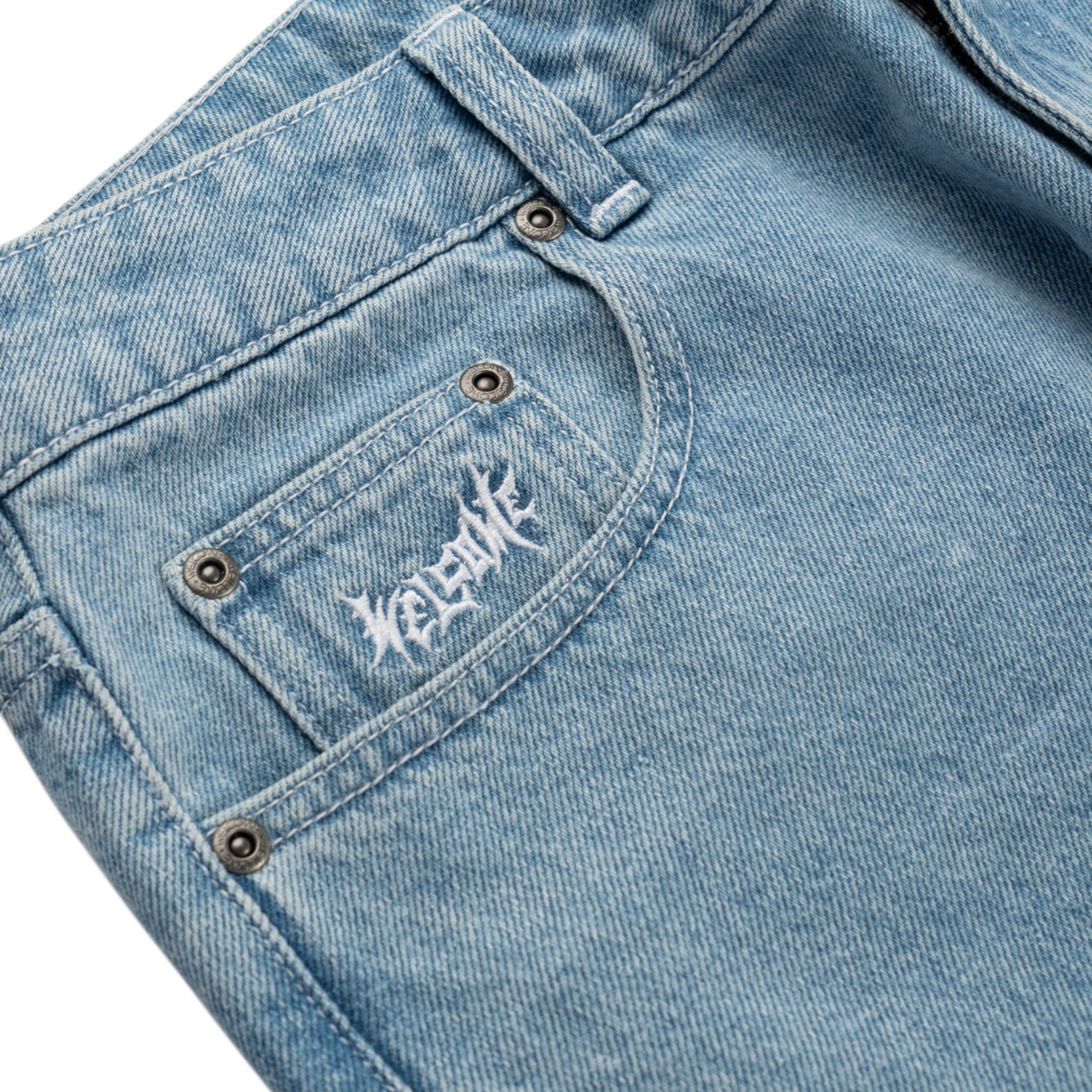 Welcome Immortal Loose Straight Fit Denim Jeans