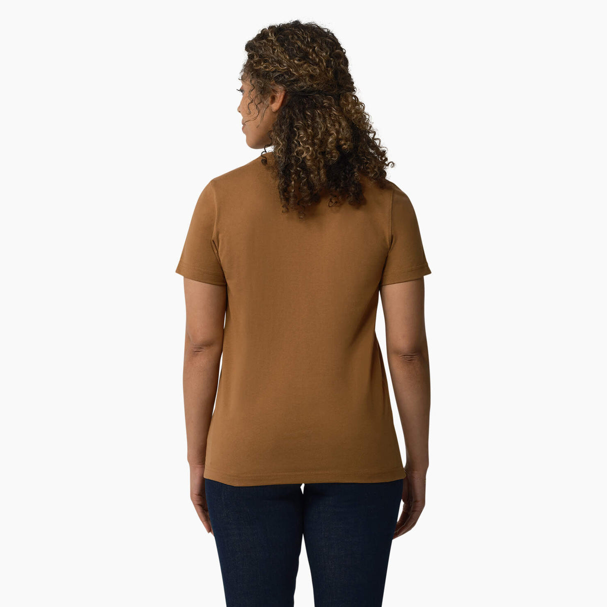 Dickies Women's Heavyweight Short Sleeve Pocket T-Shirt