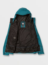 Volcom Men's Dua Insulated Gore Tex Jacket - Blue