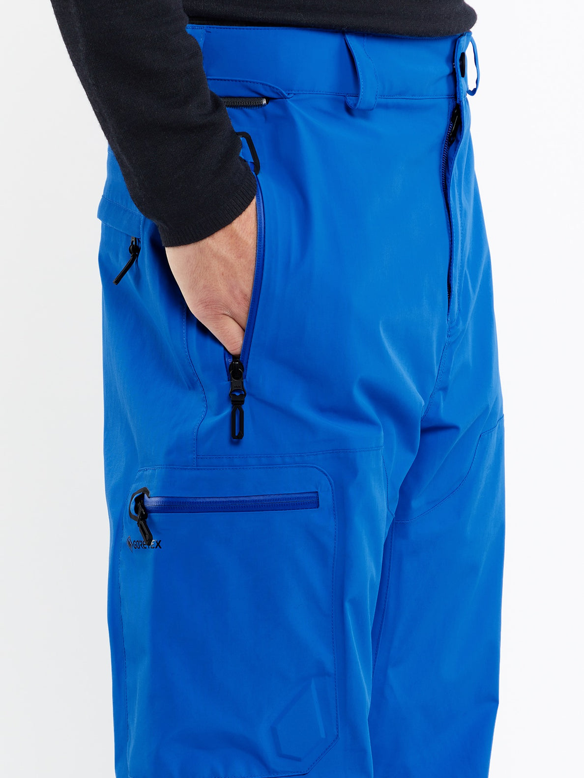 Volcom Mens L Gore-Tex Snow Pants - Electric Blue