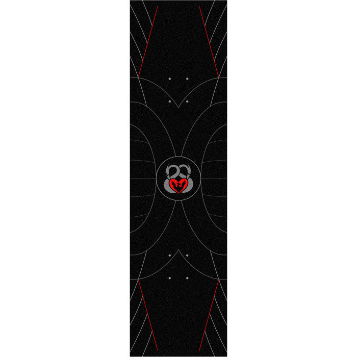 Powell Peralta Andy Anderson Theory Map Grip Tape Sheet 9 x 33