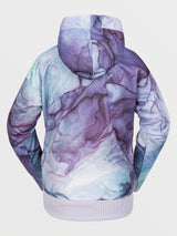 Volcom Women's Riding Hydro Hoodie - Glacier Ink