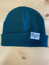 Focus Boardshop Wharf Short Knit Acrylic Beanie - Dark Green