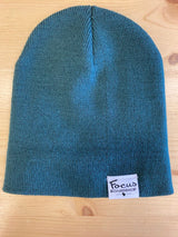 Focus Boardshop Wharf Short Knit Acrylic Beanie - Dark Green