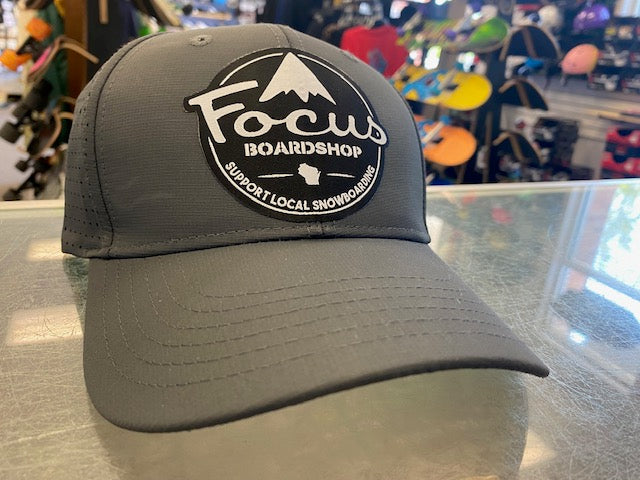 Focus Boardshop Mountain  Cap - Grey/Black