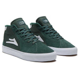 Lakai Flaco II Mid Skate Shoes - Pine Suede