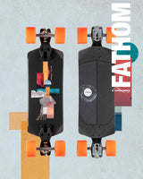 Loaded Fathom Complete Longboard with Orangatang 105mm Dad Bod Wheels or Orangatang 85mm Caguama Wheels