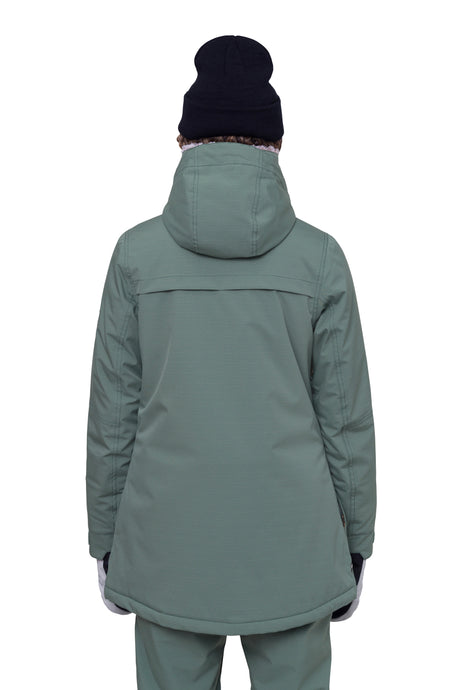 686 Women's Spirit Insulated Jacket 2024 - Cypress Green Jacquard