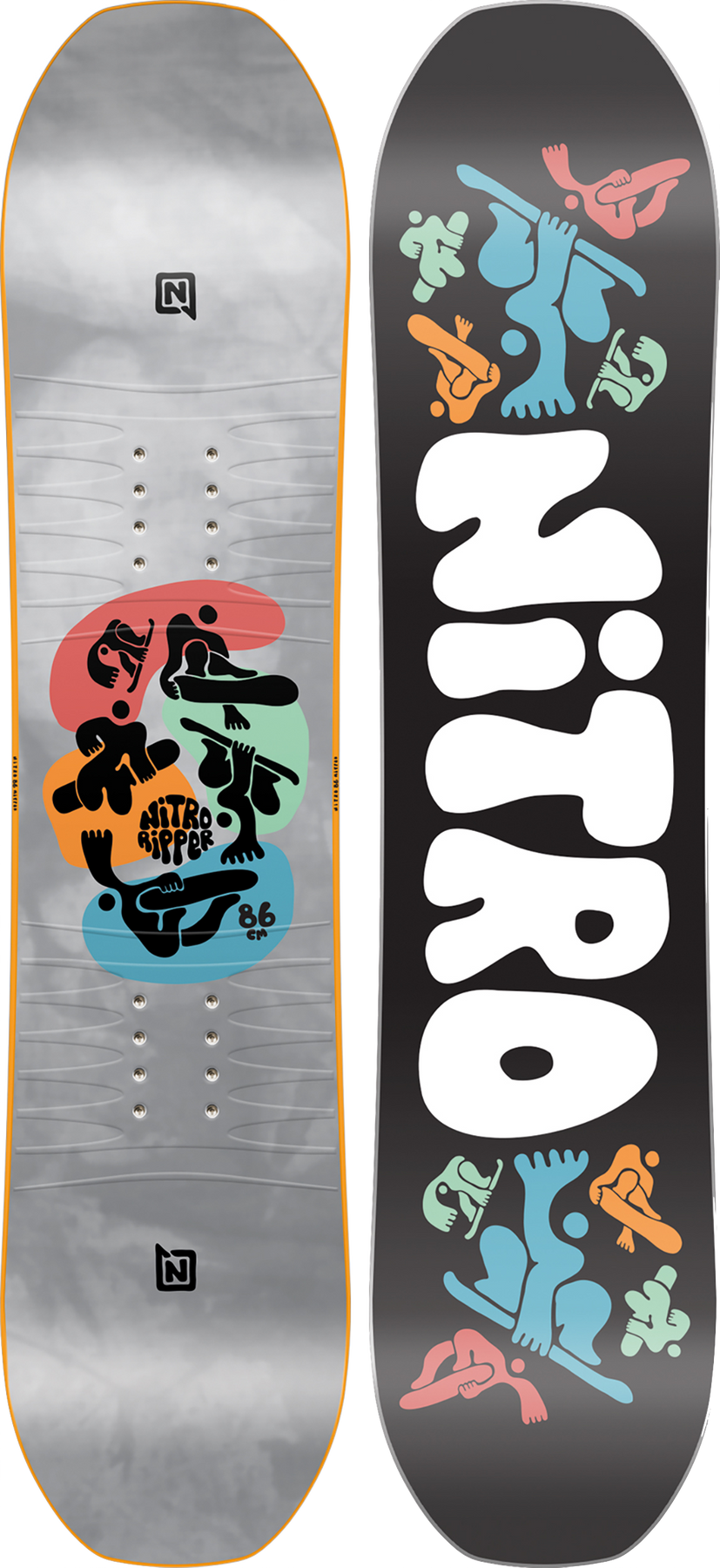 Nitro Ripper Kids Snowboard & Nitro Bindings 2025