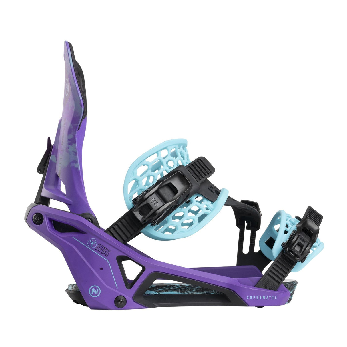 Nidecker Supermatic Men's Snowboard Bindings - 2025