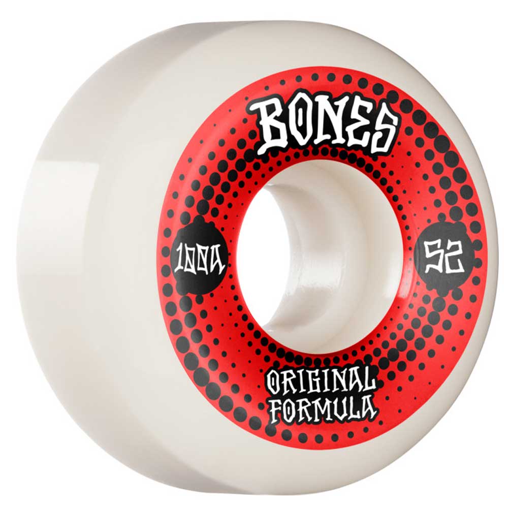 Bones 100a OG Formula V5 Sidecut 52mm Skateboard Wheels