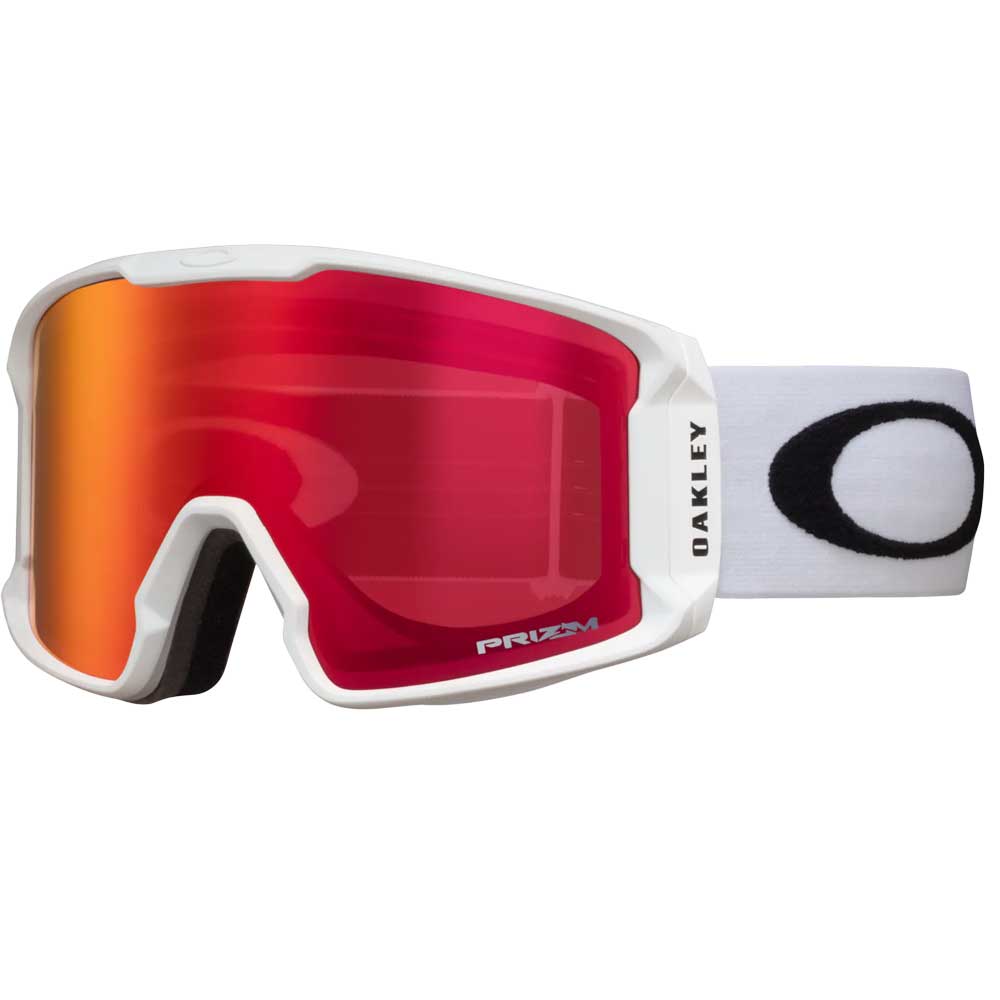 Oakley Line Miner L Snow Goggles 2025 Matte White with Prizm Snow T Focus Boardshop