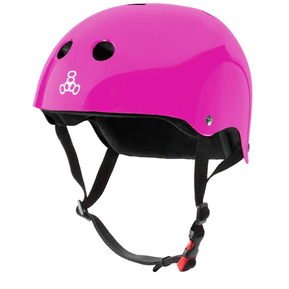 Triple 8 Certified Sweatsaver Skateboard Helmet - Solid Colors