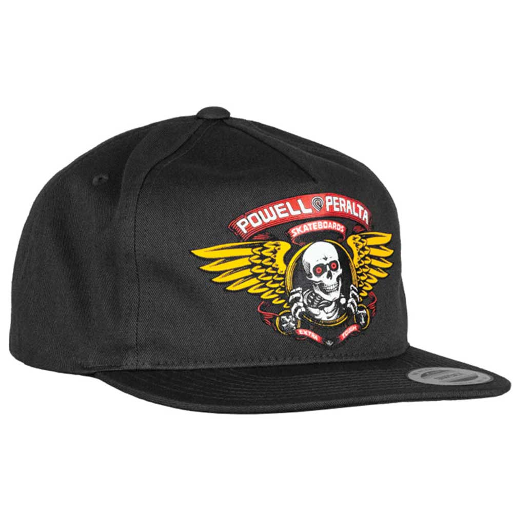 Powell Peralta Ripper Snap Back Cap Black