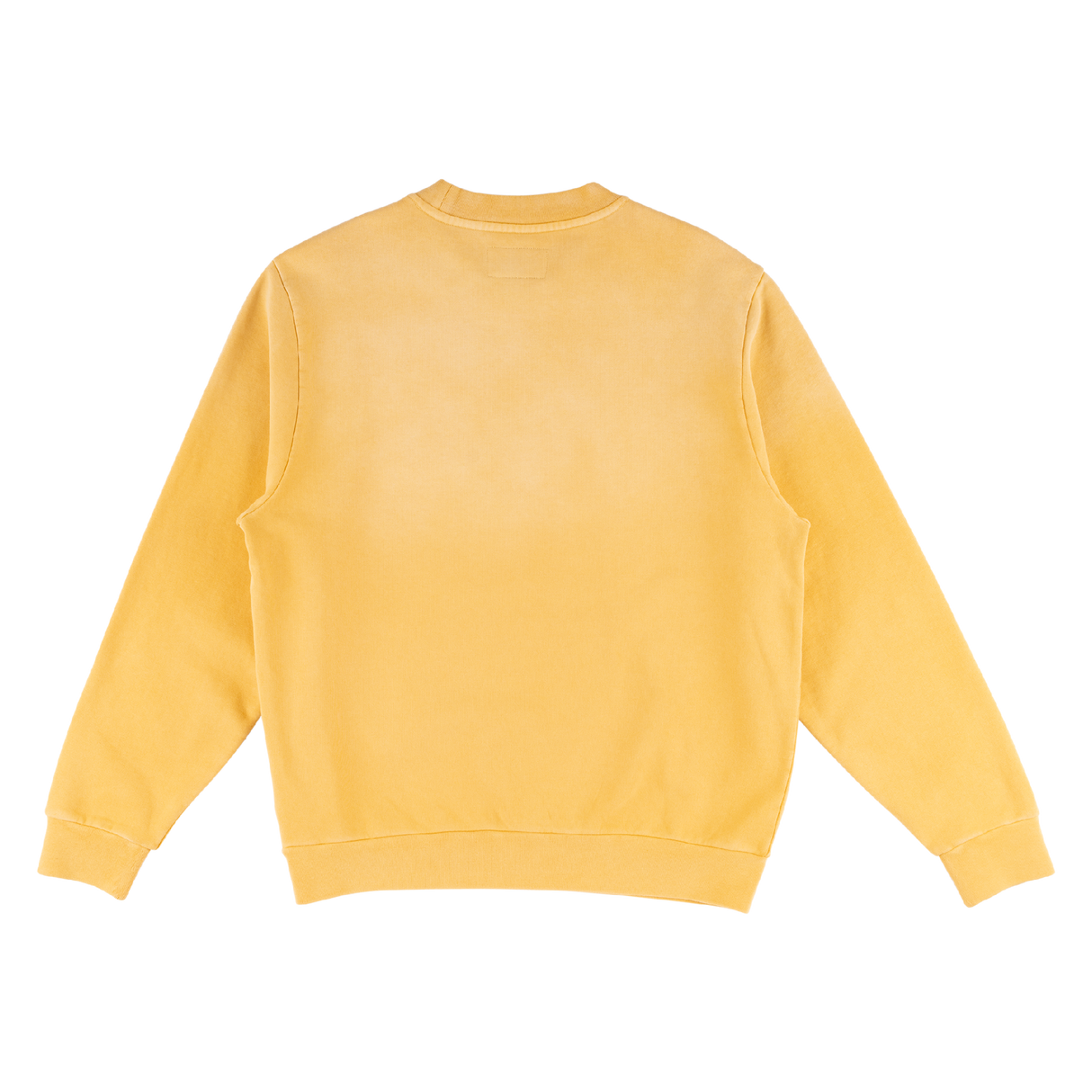 Welcome Vamp Sun Fade Pigment-Dyed Crew - Mineral Yellow