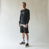 Welcome Barb Mesh Shorts - Black