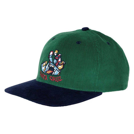 Santa Cruz Scratched Corduroy Snapback Hat