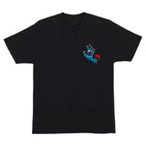 Santa Cruz Melting Hand Premium Short Sleeve T-Shirt - Eco Black