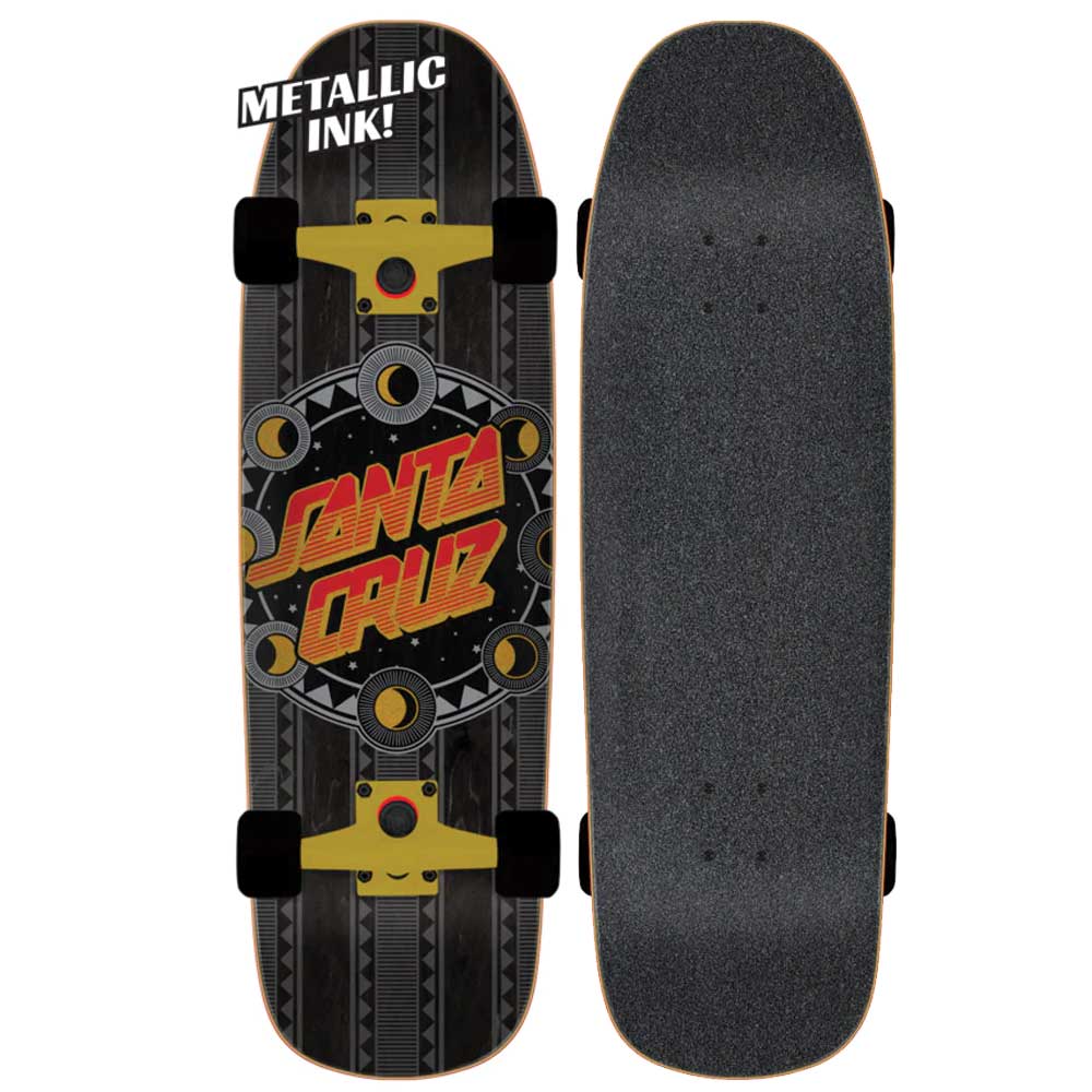 Santa Cruz Phase Dot Shaped Cruiser Skateboard