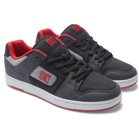 DC Manteca 4 Zero Waste Skate Shoes Black/Grey/Red