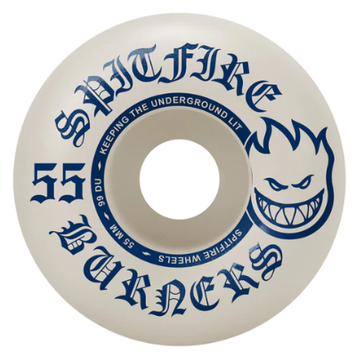 Spitfire 99a Burner Skateboard Wheels 55mm Blue