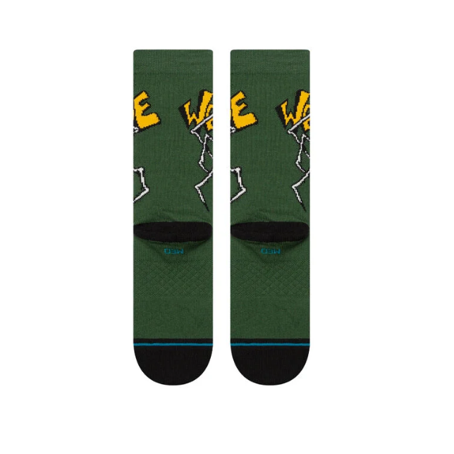 Stance Welcome Wilbur Crew Socks - Green