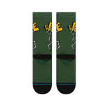 Stance Welcome Wilbur Crew Socks - Green