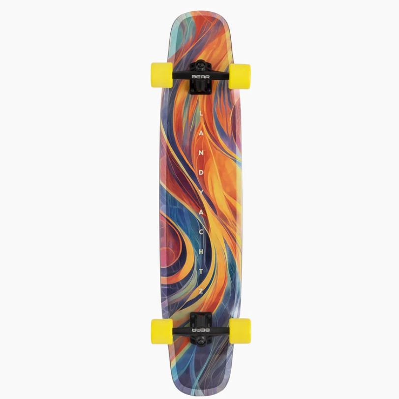 Landyachtz Tony Danza Texture Flow Dancing Complete Longboard