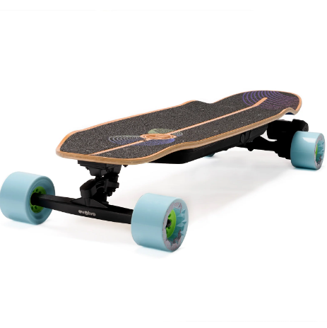 Evolve & Loaded Onirique Electric Skateboard with Orangatang Wheels