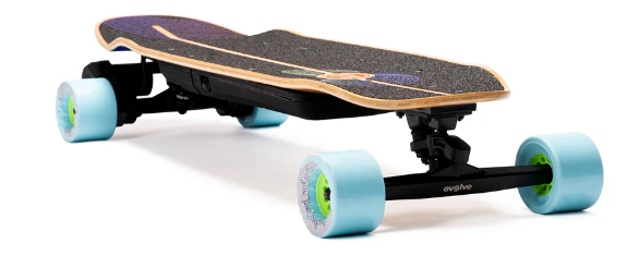 Evolve & Loaded Onirique Electric Skateboard with Orangatang Wheels