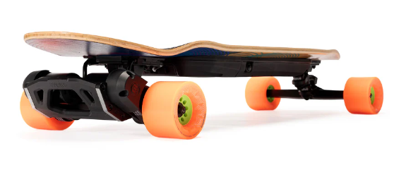 Evolve & Loaded Onirique Electric Skateboard with Orangatang Wheels