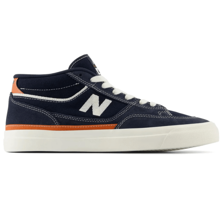 New Balance 417 Franky Villani Skate Shoes - Navy/ Orange