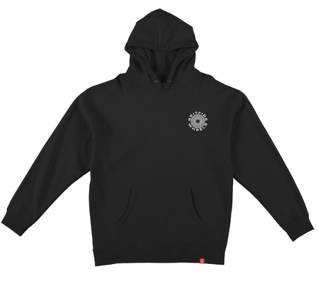 Spitfire Classic 87 Swirl Hoodie - Black/White