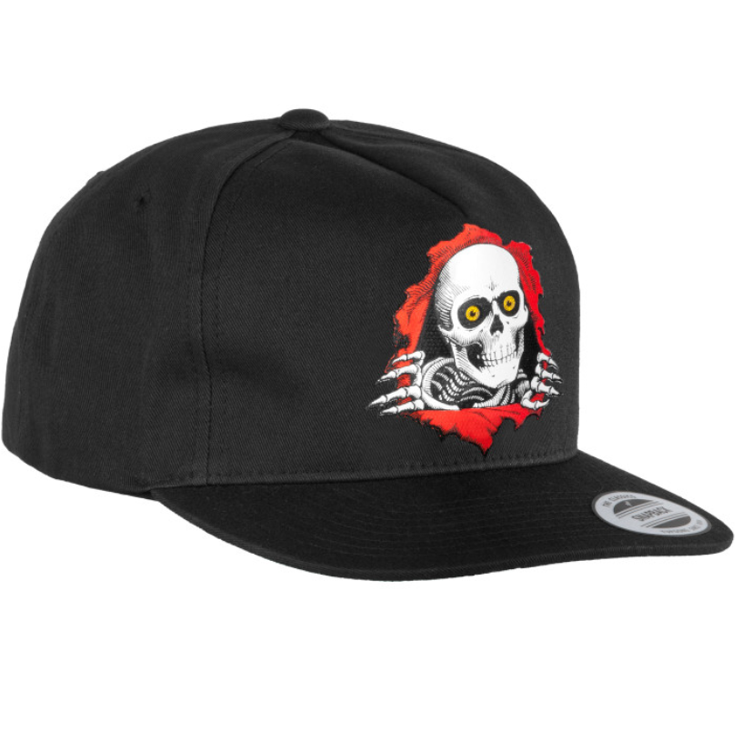 Powell Peralta Ripper 2 Snap Back Cap Black