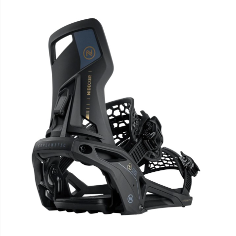 Nidecker Supermatic Men's Snowboard Bindings - 2025