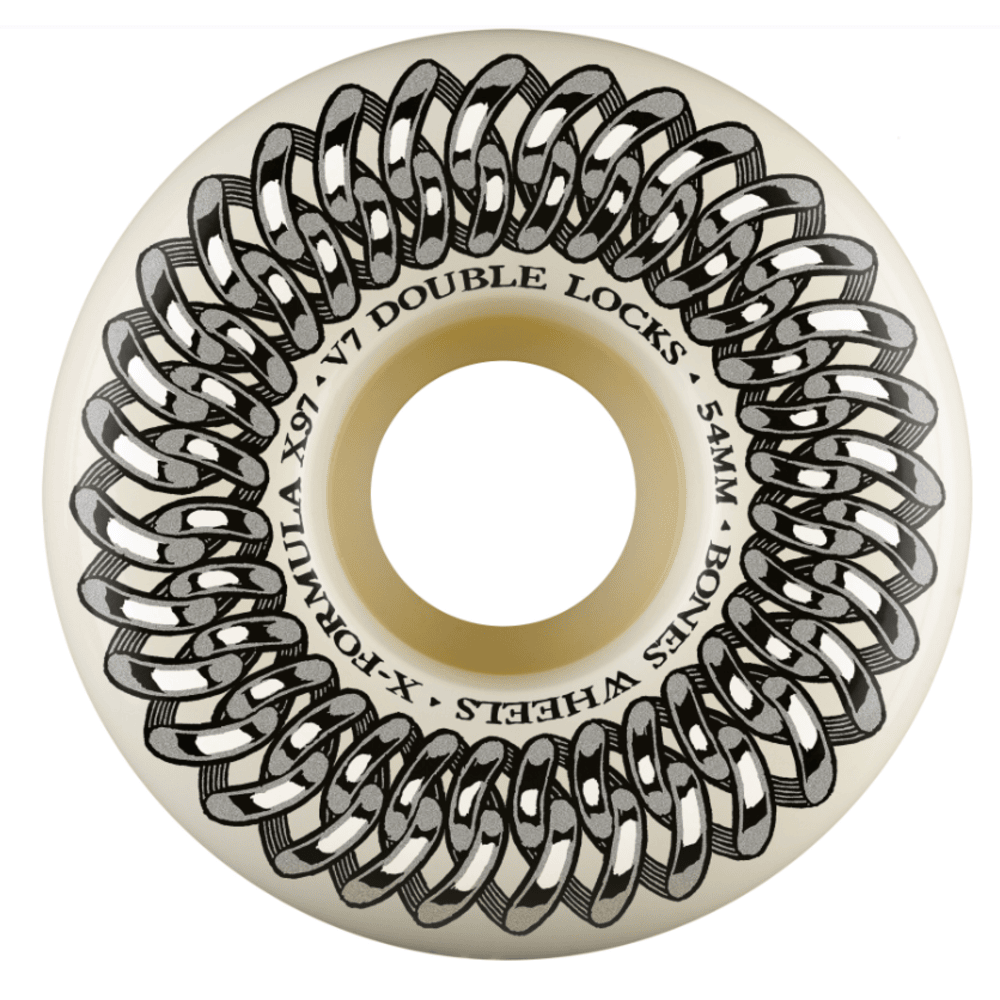 Bones 97a X Double Lock V7 Skateboard Wheels - Multiple Sizes